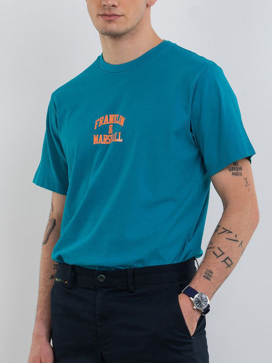 Franklin & Marshall Tricou Albastru
