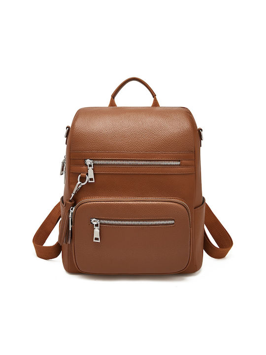 Foxer Women's Bag Backpack Tabac Brown