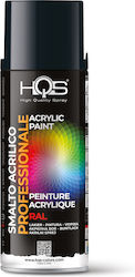 HQS Σπρέι Βαφής Μαύρο RAL 7021 400ml