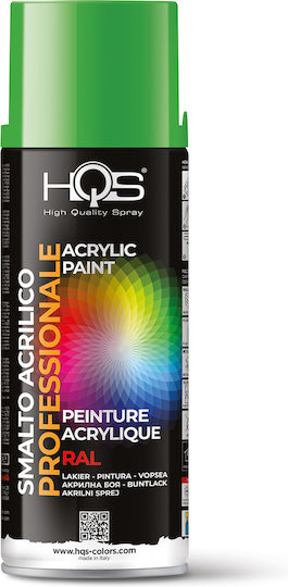 HQS Σπρέι Βαφής Ακρυλικό Πράσινο RAL 6018 400ml