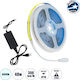 GloboStar LED Streifen Versorgung 12V mit Kaltw...