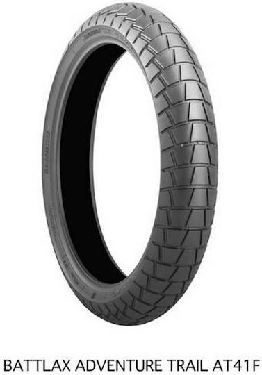 Bridgestone Battlax Adventure Trail AT41 100/90B19 57V Tubeless On-Off Λάστιχο Μοτοσυκλέτας Μπροστινό