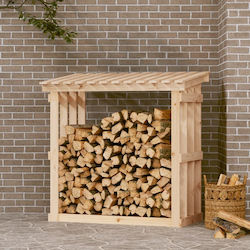 vidaXL Hölzernes Box Holzlagerung 108x64.5x109cm Beige vidaXL Hölzernes Box Holzlagerung 108x64.5x109cm Beige