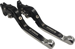 NSRacing Set manete frână/ambreiaj motocicletă Manete de motocicletă Manete de motocicletă ajustabile pentru Yamaha XT 660 - XT 660 Argint 20002023