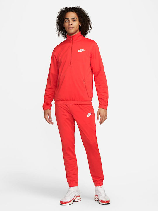 Nike Club Σετ Φόρμας με Λάστιχο Κόκκινο