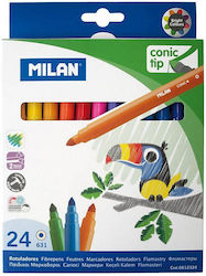 Milan Maxi 5mm Σετ 24 χρώματα