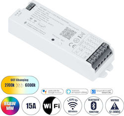 GloboStar Ασύρματο Controller για Ρυθμιζόμενο Λευκό Wi-Fi 73008