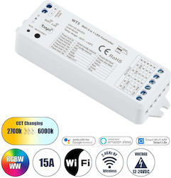 GloboStar Ασύρματο Controller για Ρυθμιζόμενο Λευκό Wi-Fi 73010