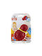 Nylabone Strong Cone Bone Toy Dog Chewable with Flavor Bacon Small Red 1pcs