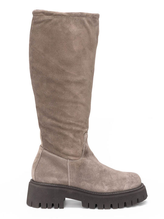 DEI COLLI BOOTS - Grey BIG300C/TAUPE