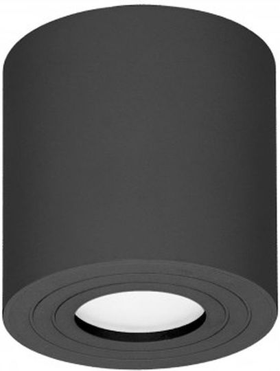 Orno Megy Single Spot with Socket GU10 in Black Color
