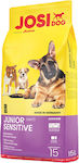 Josera Josidog Junior Sensitive 15kg Dry Food Gluten Free for Puppies with Corn, Meat and Rice
