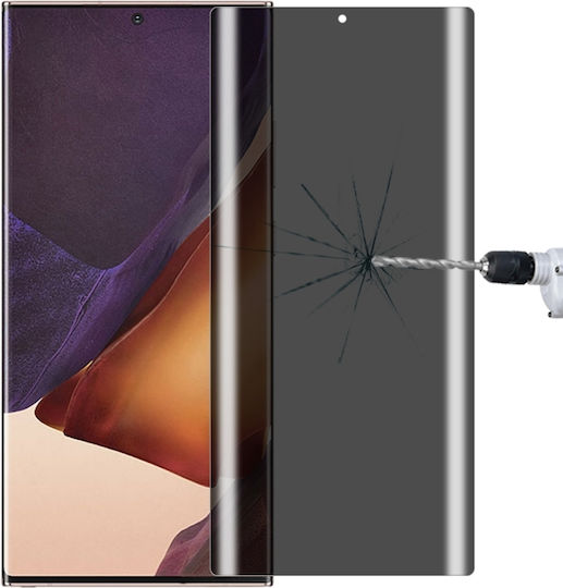 Confidențialitate Full Face Tempered Glass Negru (Galaxy Note 20 Ultra ) MPSG1244