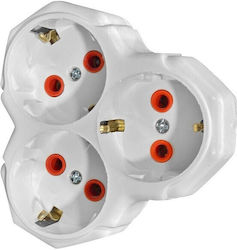 T-förmiger Wandstecker 3 Steckdosen T-förmiger Wandstecker 3 Steckdosen