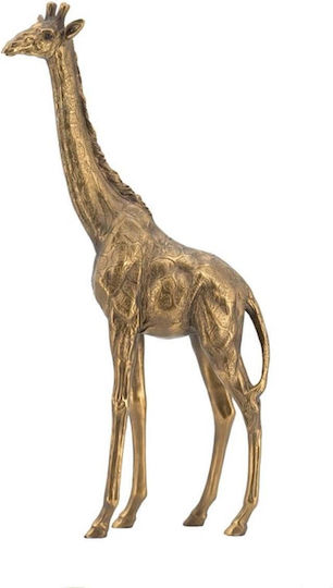 Artekko Dekorativer Elefant aus Metall in Gold 21x7x40.5cm 1Stück