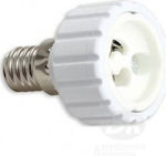Socket Adapter from E14 to GU10 White 30-003613