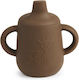 Nuuroo Educational Baby Sippy Cup Silicone with Handles Brown for 6m+ 140ml