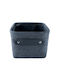 Kleine Wolke Storage Basket Fabric Blue 22x17x11.5cm 1pcs