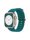 Techsuit QuickFit Strap Silicone Office Green (Apple Watch 44/45/46mm/Ultra 49mm)