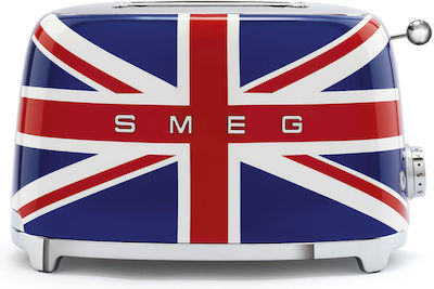 Smeg Φρυγανιέρα 2 Θέσεων 950W Πολύχρωμη