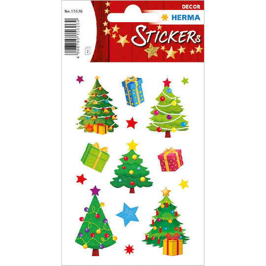 Herma Χριστουγεννιάτικα Aufkleber für die Wand mit Design Δέντρου Christmas Tree 30Stück