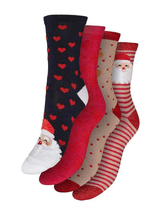 Vero Moda Femei Șosete Multicolor 4Pachet
