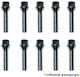 Simoni Racing Μπουλόνια Απλά M14x1.50mm Μήκους 40mm 10τμχ