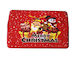 Aria Trade Christmas Mat Red L43xH68cm