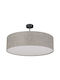 TK Lighting Rondo Πλαφονιέρα Οροφής 60εκ. Μπεζ με Ντουί E27