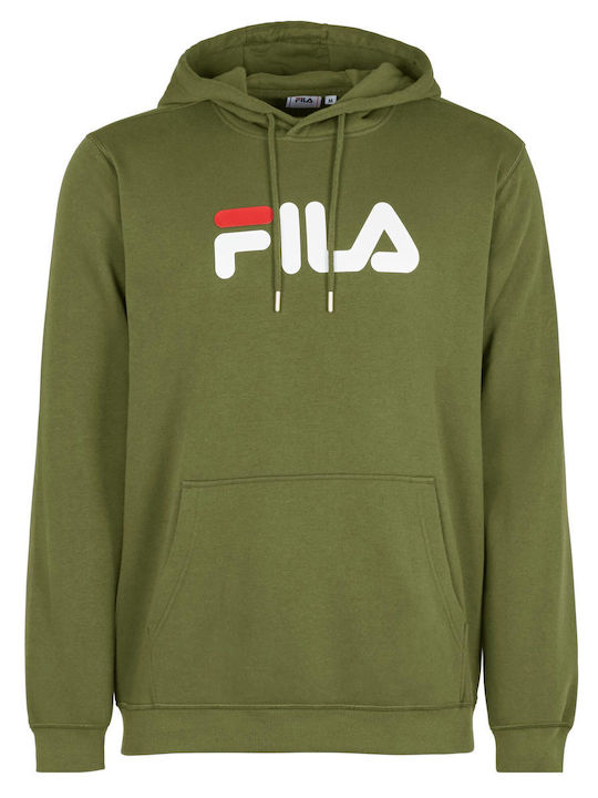 FILA Φούτερ με Κουκούλα Πράσινο