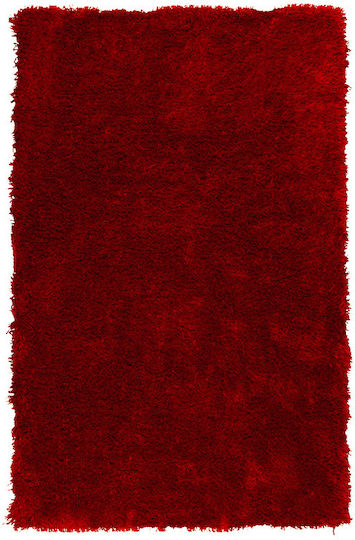Koulis Carpets Beauty Σετ Shaggy Χαλιά Κρεβατοκάμαρας Red 100-012-003 3τμχ