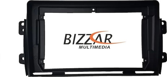Bizzar DIN-Verkleidungsplatten 2 Din Kompatibel mit Bildschirm 9" für Fiat Sechzehn Suzuki SX4 2005-2013
