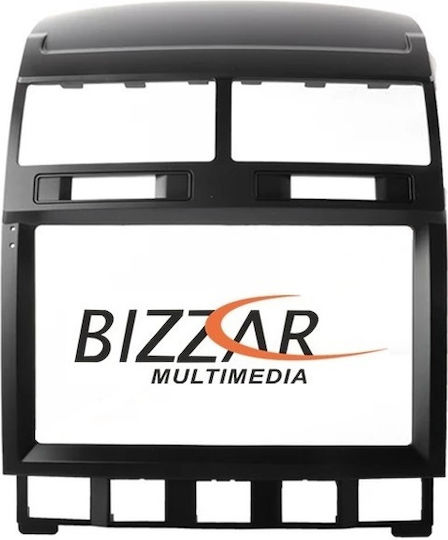 Bizzar DIN Fascia Panels 2 Din Compatible with Screen 9" for Volkswagen Touareg 2002 – 2010
