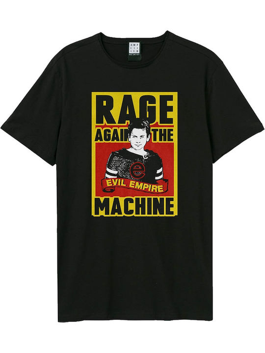 Amplified T-shirt Rage Against The Machine - Evil Empire σε Μαύρο χρώμα
