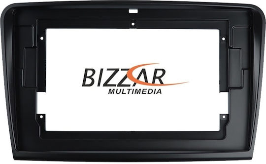 Bizzar DIN Fascia Panels 2 Din Compatible with Screen 9" for Skoda Superb 2008-2015