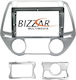 Bizzar DIN Fascia Panels 2 Din Compatible with Screen 9" for Hyundai i20 2012-2014