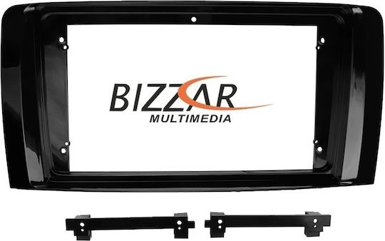 Bizzar DIN Fascia Panels 2 Din Compatible with Screen 9" for Mercedes-Benz R 2006-2012