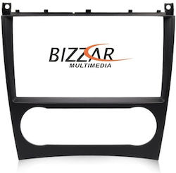 Bizzar DIN Fascia Panels 2 Din Compatible with Screen 9" for Mercedes-Benz CLC Class 2005-2009