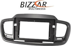 Bizzar DIN Fascia Panels 2 Din Compatible with Screen 9" for Kia Sorento 2018-2021