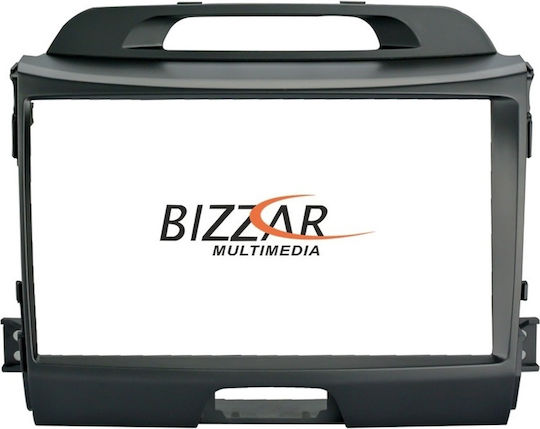 Bizzar DIN Fascia Panels 2 Din Compatible with Screen 9" for Kia Sportage 2012 – 2015