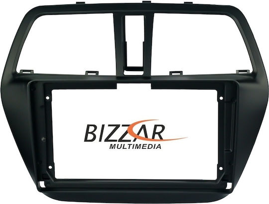 Bizzar DIN Fascia Panels 2 Din Compatible with Screen 9" for Suzuki SX4 S-Cross 2013 – 2020