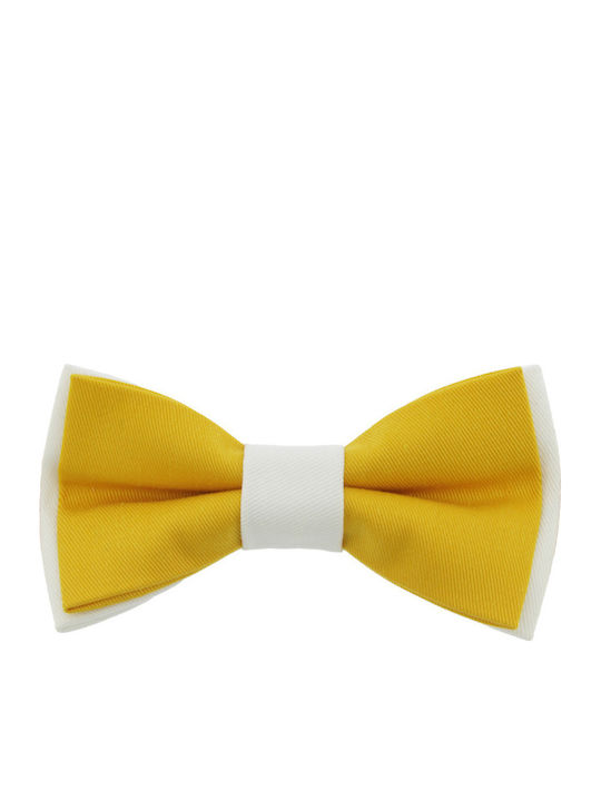 JFashion Kids Fabric Bow Tie Yellow