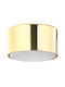 TK Lighting Dallas Μοντέρνο Φωτιστικό Τοίχου με Ντουί GX53 Χρυσό 8x4.2εκ.
