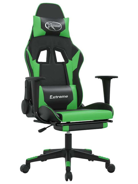 vidaXL 345460 Καρέκλα Gaming Δερματίνης με Υποπ...