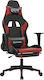 vidaXL 345464 Gaming Chair with Footrest Black ...