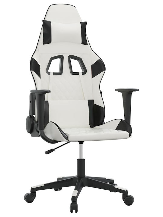 vidaXL 345520 Leatherette White / Black vidaXL 345520 Leatherette White / Black