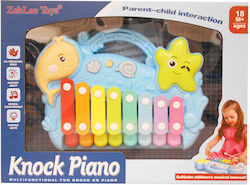 Zita Toys Musikinstrument Knock Piano mit Licht und Geräuschen für 18++ Monate