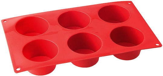 Dr. Oetker Backform Für 6 Muffins Platin Silikon Ø5.5cm