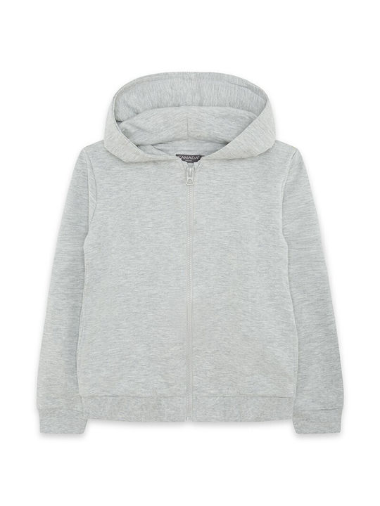 Sweatshirt cardigan grey (99981511-grey)