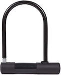 M-Wave U-Lock Bicycle Pedal Lock Black 150x180mm